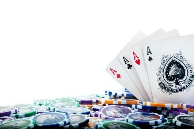 Live dealer Caribbean Stud Poker table at cuanhok1 with multi-camera studio feed